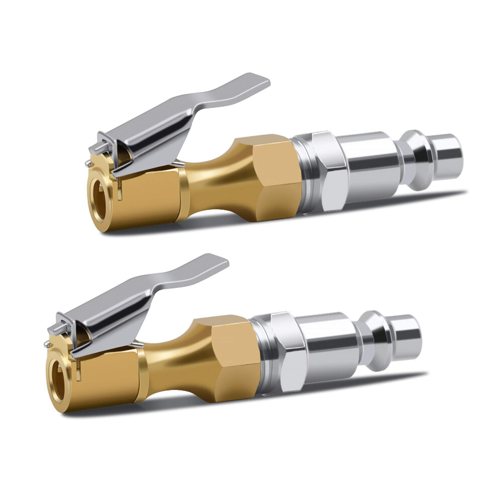 Safelife Air Chuck Open Flow Brass Air Chuck For Tires Inflator Quic 651519890745