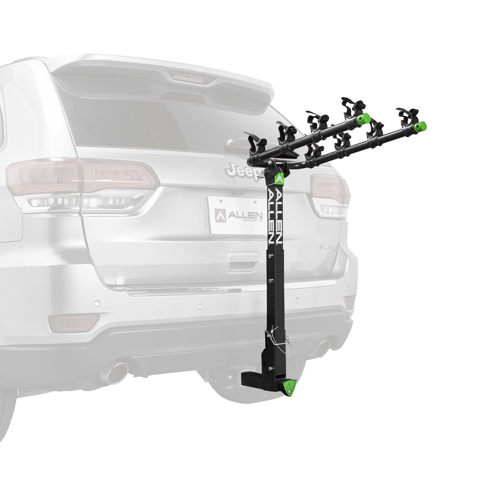 Allen Sports Deluxe Locking Quick Release 4-Bike carrier for 2 Inch Hi