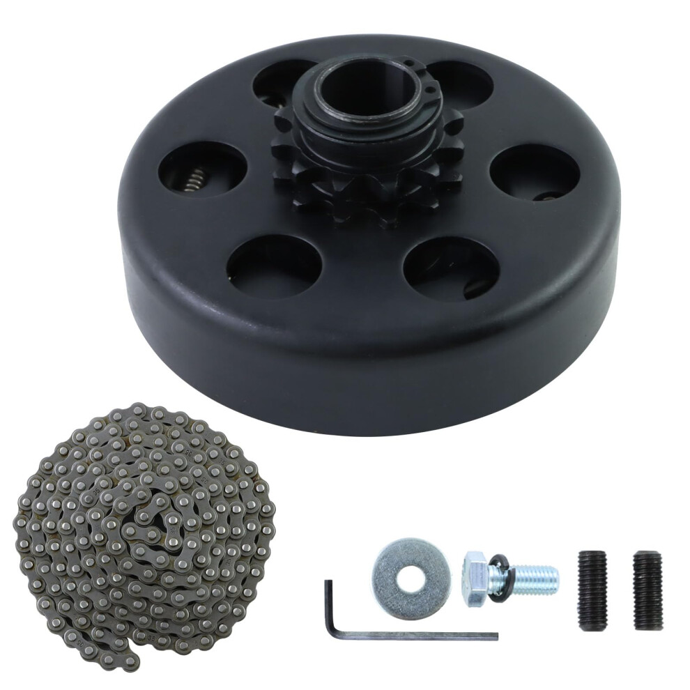 Kikite Go Kart Clutch 3/4"" Bore 12 Tooth Centrifugal Clutch 12T With 766157831866