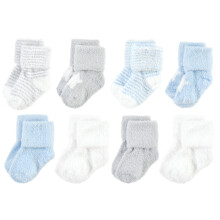 Hudson Baby Calzini unisex per neonati in cotone e spugna Blue Star 0-6 mesi