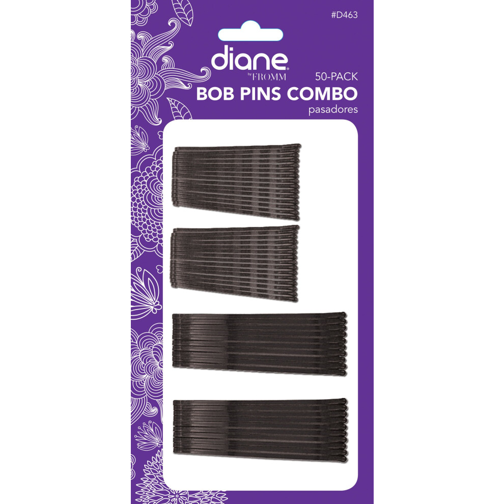 Diane Combo Bob Pins Black 50 Count
