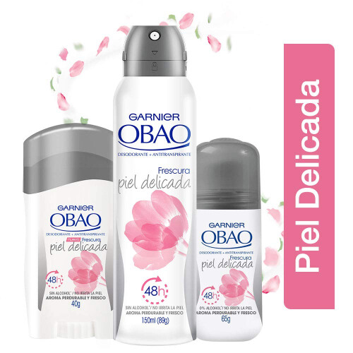 Obao Roll-on Antiperspirant Piele Delicată - 2.1 Oz 2