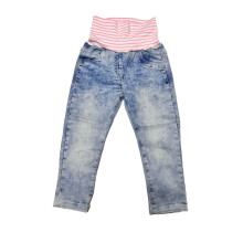 (XXXS) Baby Trouser - Soft Elastic Denim With Elastic Waist No Pocket No Zip - S.oliver