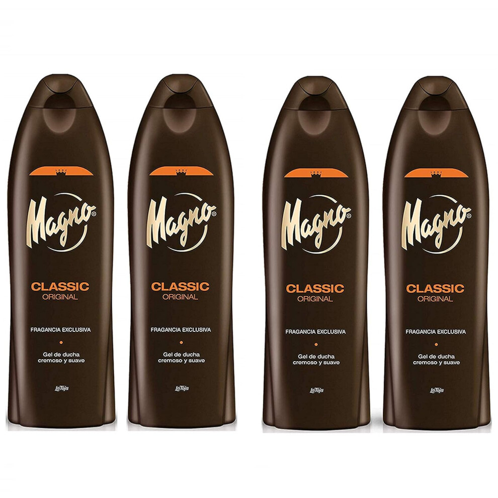 Magno Shower Gel 18.3oz./550ml 4Pack!!-image-OPC-PFY5RZ8-NEW