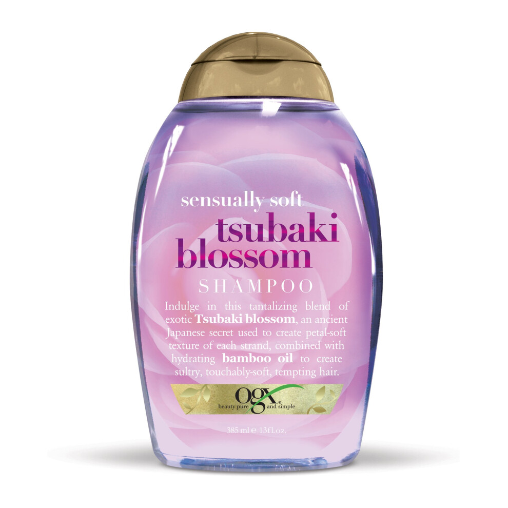 Organix Sensually Soft Plus Shampoo  Tsubaki Blossom  13 Fluid Ounce