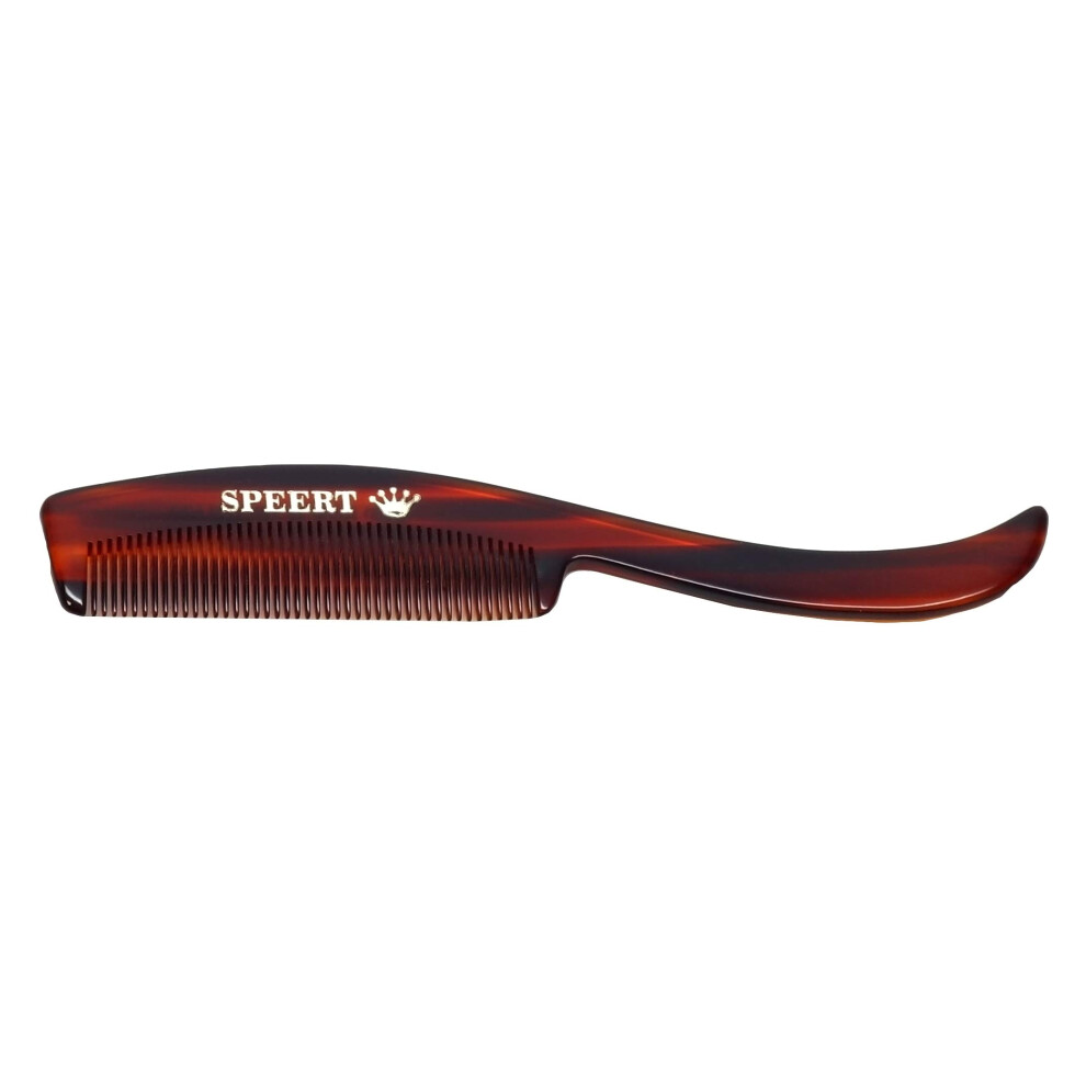Speert Unisex Not,Specified #1618 Acetate Tortoise Mustache Comb Men Thick Coarse Curly Cut