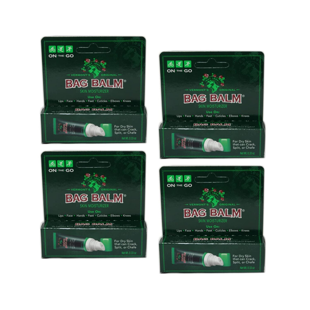 Bag Balm - 0.33 Ounce On-the-Go Tube 4-Pack-image-OPC-PFY66PT-NEW