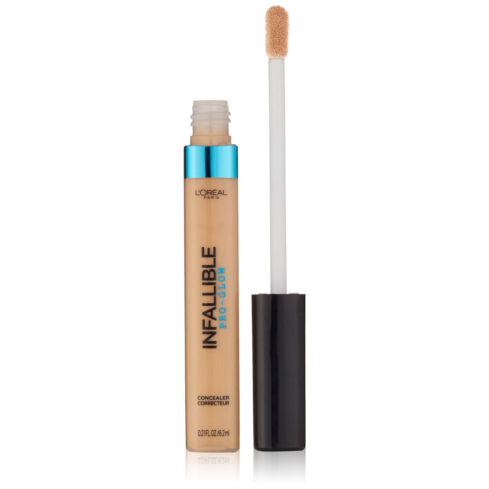 Continua Parigi Beige Loreal Paris Cosmetics Infallible Pro Glow Concealer, Sand 021 Fl Oz