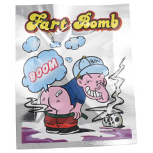 20Pcs Stink Bag Funny Fart Bomb Bags Stink Bomb Smelly Gags Whole person spoof fart pack