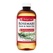 De La Cruz, Rosmarin Haar- & Hautöl, 8 fl oz (236 ml)