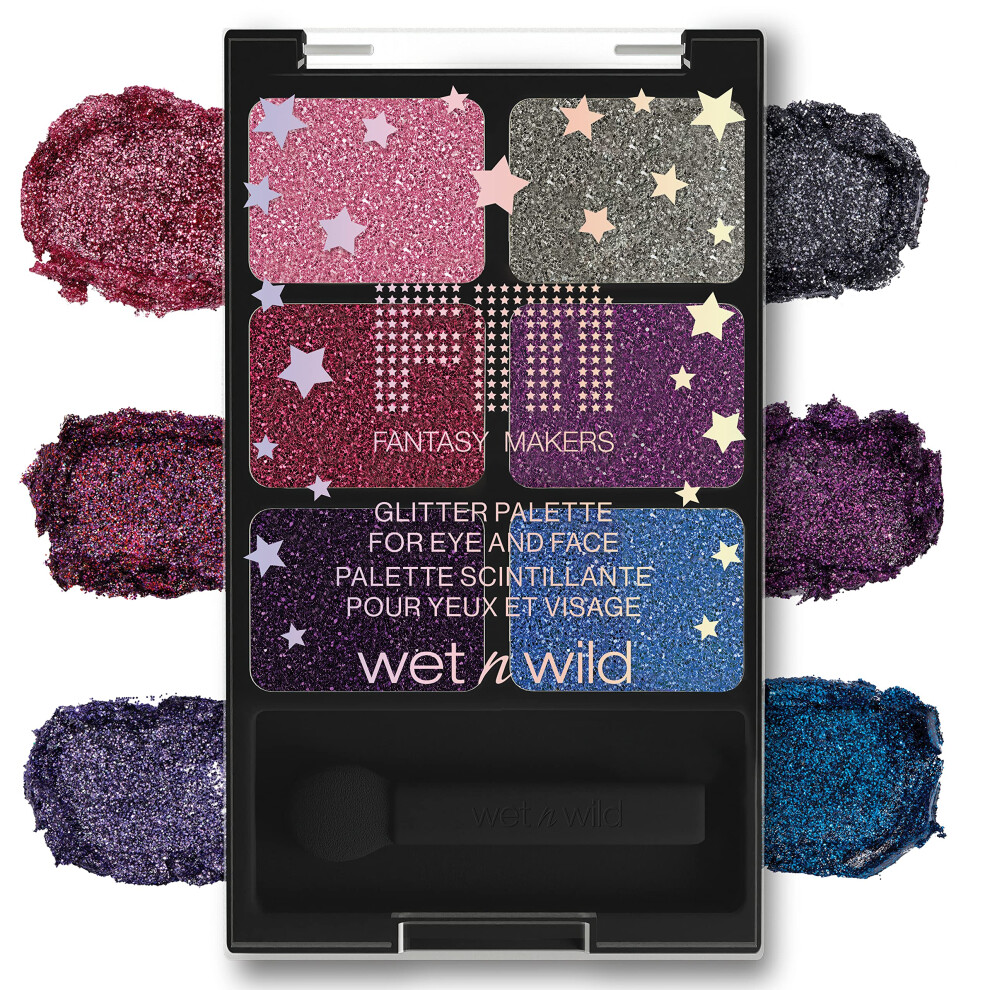 Bagnato E Selvaggio Wet N Wild Fantasy Makers Halloween Glitter Eyeshadow Palette Rest In Pink