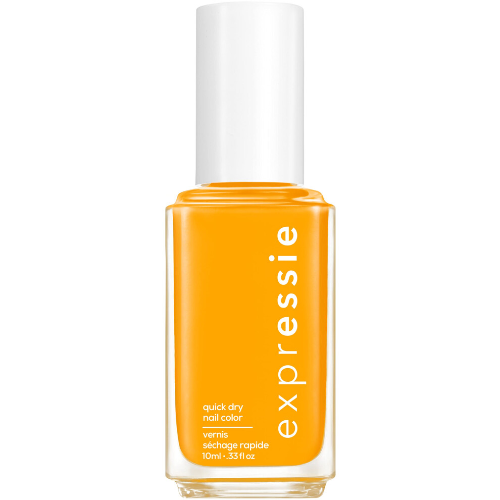 essie Nail Polish  Expressie QuickDry Nail Color  Vegan  Word On The Street  Yellow  Outside The Lines  033 fl oz