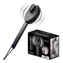 Black Wolf Vibrerende Gezichts- en Lichaamsborstel Sonic Scrubber Pro Waterbestendig 4 instellingen 2 snelheden 2 modi Massageborstel met