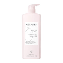 KERASILK Volumizing Shampoo | Provides Weightless Hydration | Enhances Volume | For Fine Limp Flat Hair | 750 ml