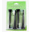 4 cabeças de escova de dentes pretas compatíveis com a Philips-Sonicare 3