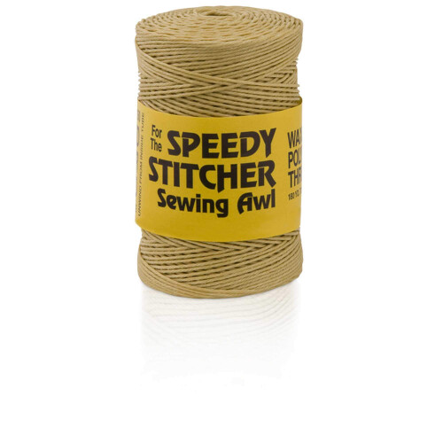 Speedy Stitcher Grobes Polyestergarn, Braunbraun