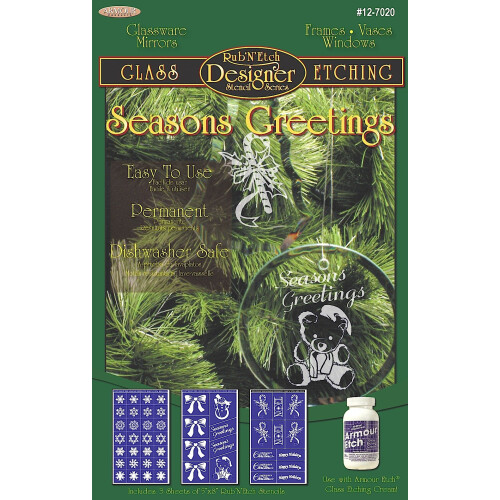 Armor Etch Designer Stencil Pak s?soner Hilsen