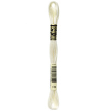 DMC Corporation 8.7yd-Λευκό DMC 6-Strand Κλωστή Ραψίματος
