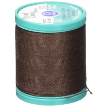 Mntel: Faden & Reiverschlsse plus Knopf- und Teppichfaden 50yd Chona Brown