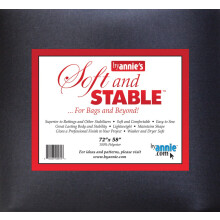 Annie Soft And Stable 72""""X58"""" Schwarz