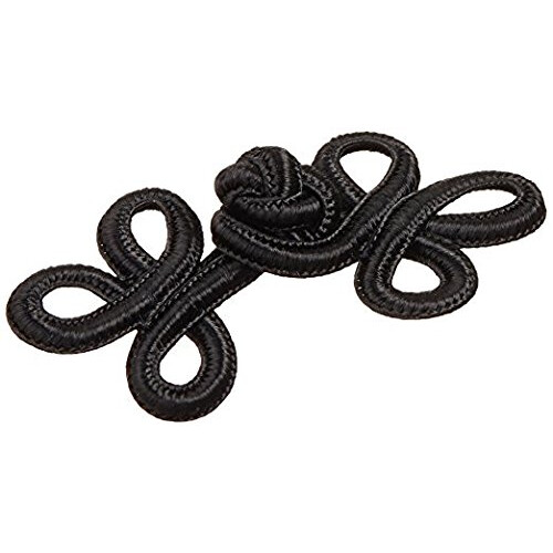 Dritz 502 Κλείσιμο Frog, 3 Βρόχοι, 2-Inch, Μαύρο 2