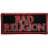 C&D Visionary P-0496 Bad Religion Logo Patch Black Red 1