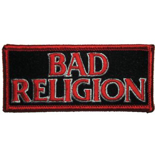 C&D Visionary P-0496 Bad Religion Logo Patch Black Red