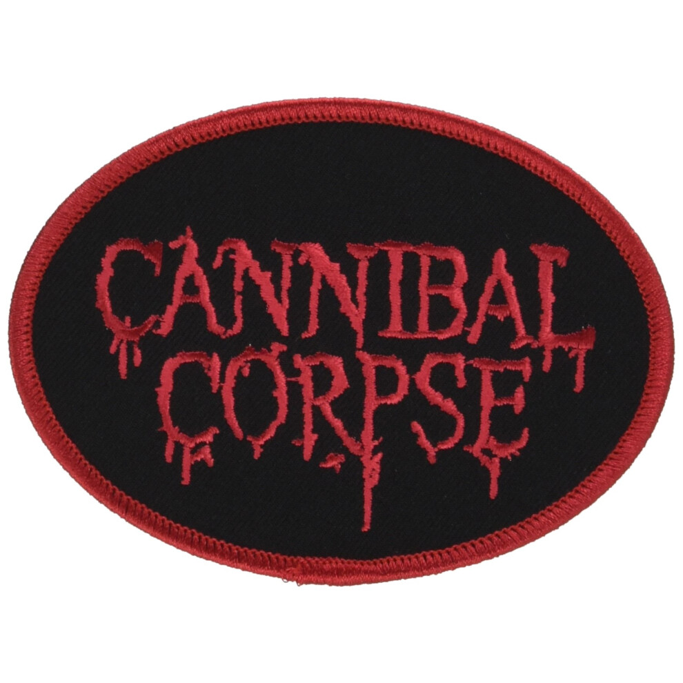 Visionario C&D Black Cd Visionary Application Cannibal Corpse Logo Patch