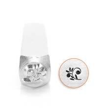 ImpressArt  6 mm Blumenwirbel-Design-Stempel