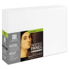 AMPERSAND ARTE SUPPRIMENTO PAINEL DE PINTURA DE ARTISTA DE GESSO DE Madeira: Primado Smooth 5 """" X 7 """" 1-1/2 """" Perfil embalado