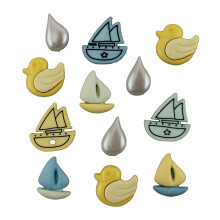 Buttons Galore Baby Tubby Time Button Pack