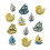 Buttons Galore Baby Tubby Time Button Pack 1
