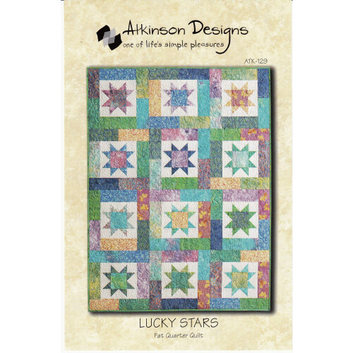 Atkinson Designs Πατρόν ATK-129 ~ Κουβέρτα Τύχης με Fat Quarter