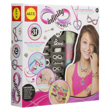 Alex DIY Wear Infinity Jewelry Kunst- und Bastelaktivitt fr Kinder