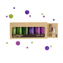 Prima Marketing Art Extravagance Glitter Set Mardi Gras 6-balen