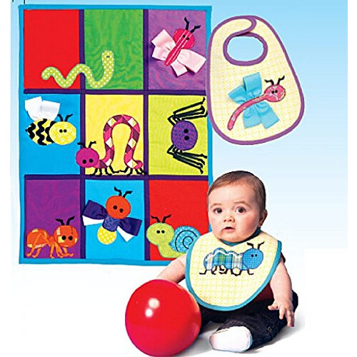 McCall's Patterns M7172 Σχέδιο Ραψίματος Bib, Κουβέρτες και Εφαρμογές Bug, Μία Μοναδική Μέγεθος 1