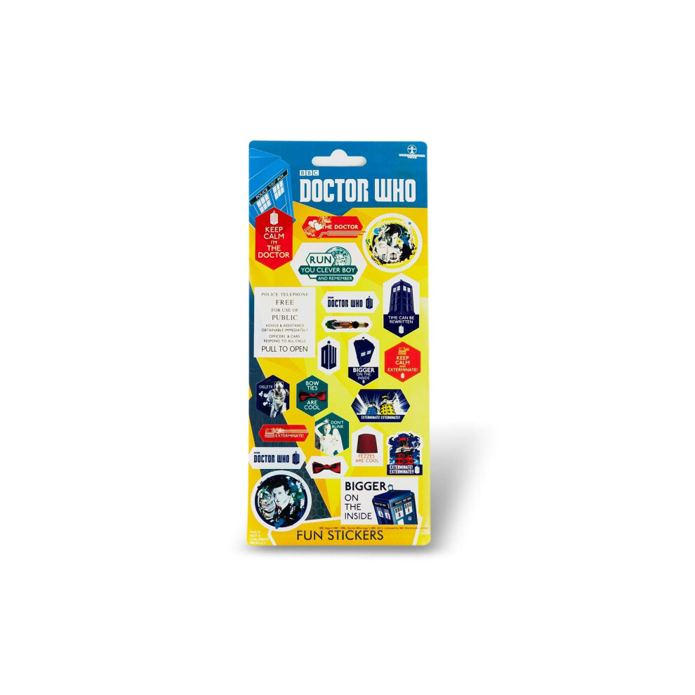 Bbc Doctor Who Diverse Stickerset-image