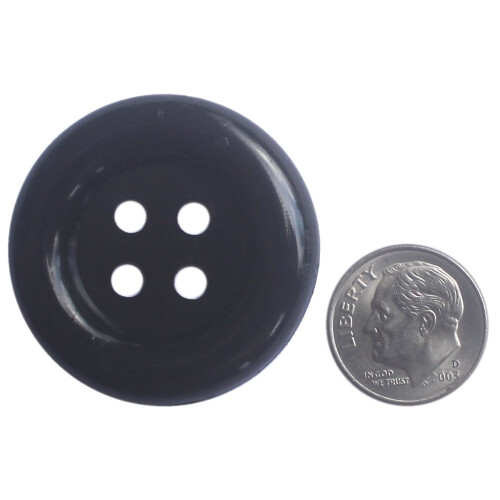 Pachet de butoane negre de dimensiuni mari de 40 1