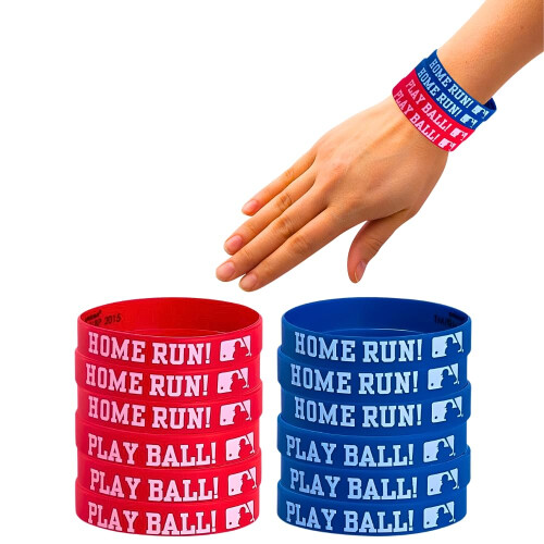 Amscan MLB Collection Bra?ari de cauciuc Bra?ari