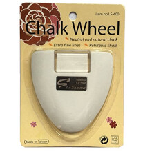 Yeqin Chalk Wheel Fabric Marker Chalk's Chalk DIY Piese de cusut (alb)