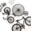 Peciatka Bo Bunny Bicycles viacfarebn 2