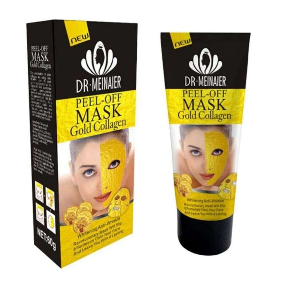 Gold Peel Off Mask Blackhead Removal Anti Wrinkles Anti-aging Gold Mask Collagen Mask
