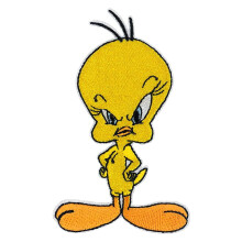 C&D Visionary Looney Tunes Patch Sassy Tweety, Amarelo, Laranja