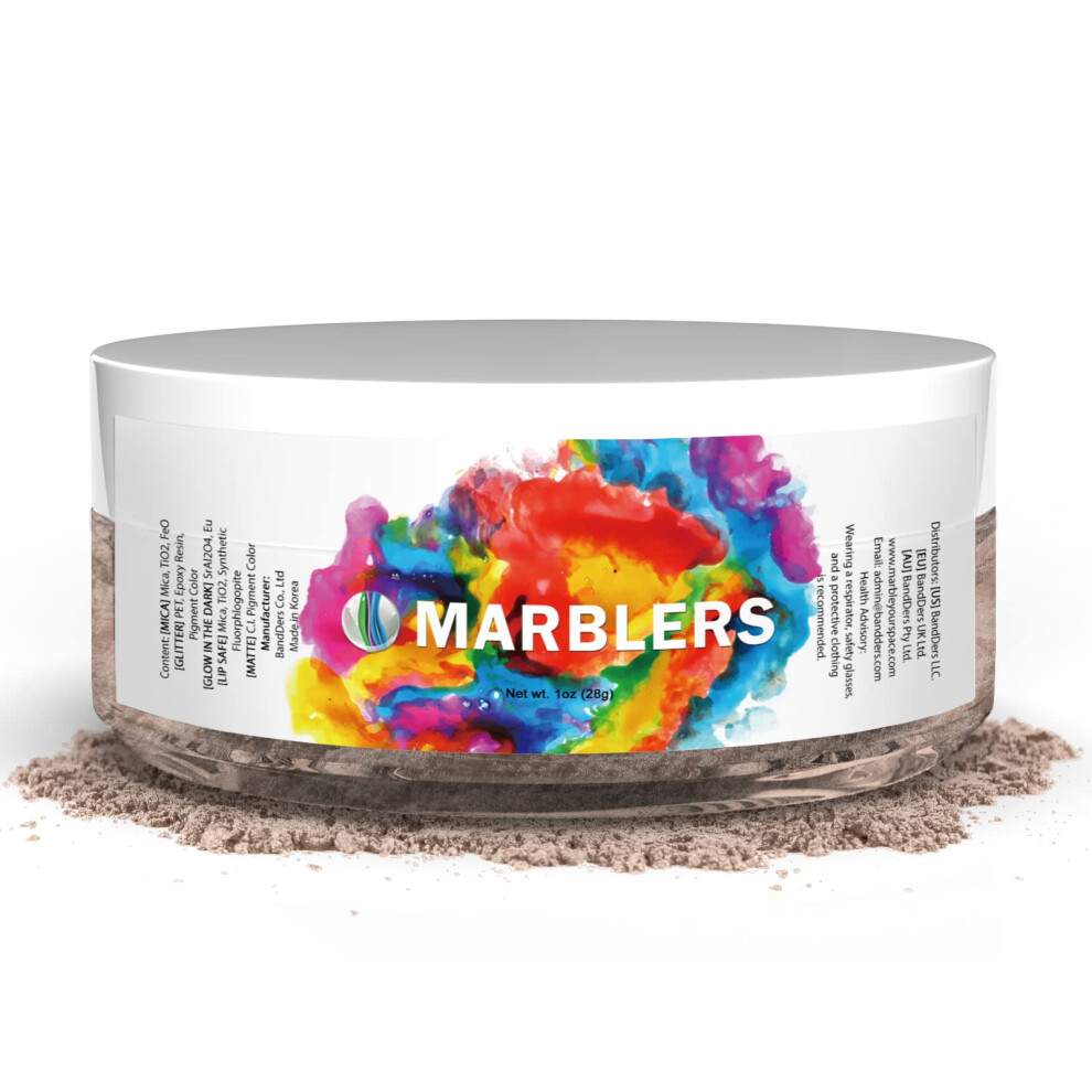 MARBLERS Cosmetic Grade Mica Powder [Orange Gray] 1oz (28g) | Pearlesc-image-OPC-PFPMWPN-NEW