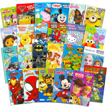 24 Pack Small Coloring Books for Kids Ages 4-8 2-4 - Bulk Coloring Bu
