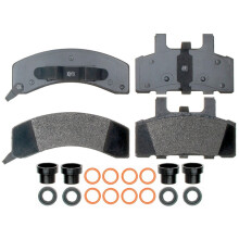 ACDelco Gold 17D369MH Halbmetallischer Scheibenbremsbelagsatz vorne
