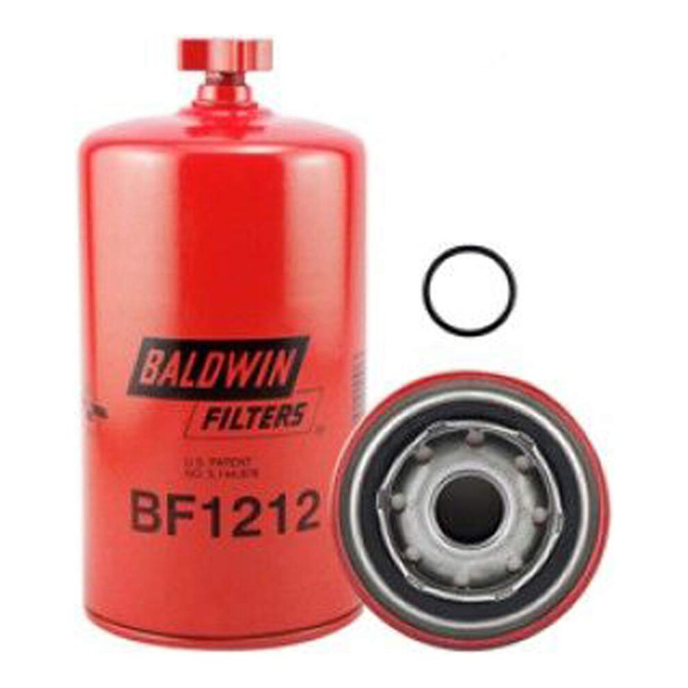Baldwin Bf1212 Heavy Duty Diesel Fuel Spin-On Filter Red 094704669465