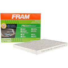 FRAM Fresh Breeze Innenraumluftfilter mit Arm & Hammer Baking Soda CF11663 fr ausgewhlte Buick Chevrolet GMC und Saturn Fahrzeuge, wei