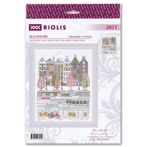 Riolis Blackwork Kit City na    gua 1
