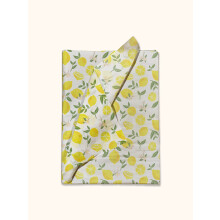 Citroenen bedrukt vloeipapier - vloeipapier voor cadeautassen - cadeautas inpakpapier - cadeaupapier - zomer vloeipapier - | 24 vellen 20"""" x 30""""
